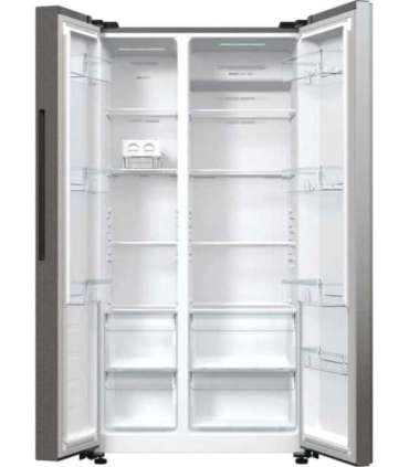 Gorenje NRR9185EAXL side-by-side refrigerator Freestanding 550 L E Silver