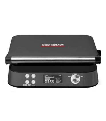 Gastroback 42449 Waffle Maker Advanced Control Black Edition