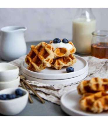 Gastroback 42449 Waffle Maker Advanced Control Black Edition