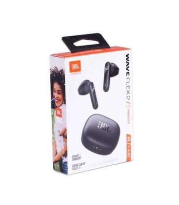 JBL Headphones In-Ear InEar Wave Flex 2 black Schwarz (JBLWFLEX2BLK)