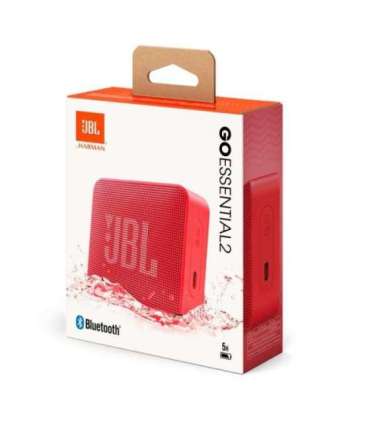 JBL Portable Speaker Go Essential 2 red Bluetooth (JBLGOES2REDEU)