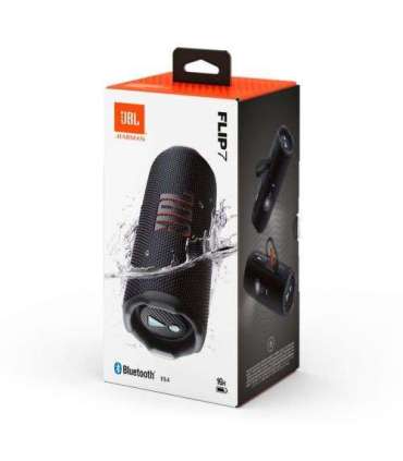 JBL Portable Stereo Speaker Flip 7 black Schwarz Bluetooth (JBLFLIP7BLK)