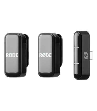 RØDE Microphone Wireless Micro USB-C USBC black Schwarz (WIMICROC)