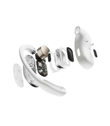 Shokz Sports Headphones Wireless OpenFit white T511-ST-WT T511STWT (T511-ST-WT)