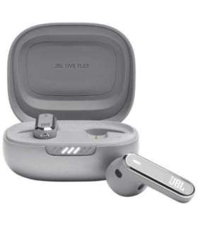 JBL Live Flex TWS Bluetooth Wireless In-Ear Earbuds Silver EU