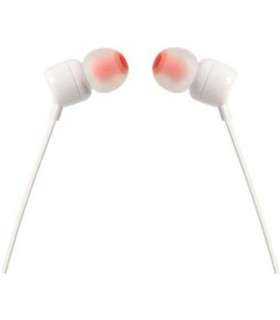 JBL Tune 110 In-Ear Headphones White EU