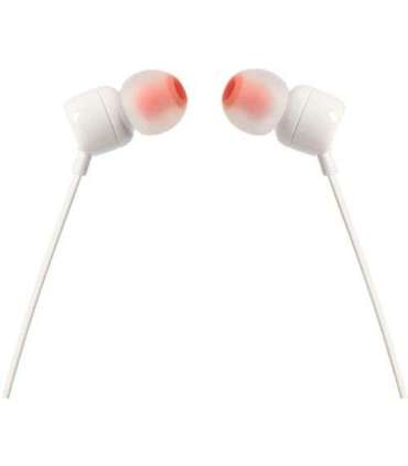 JBL Tune 110 In-Ear Headphones White EU