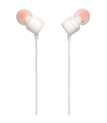 JBL Tune 110 In-Ear Headphones White EU