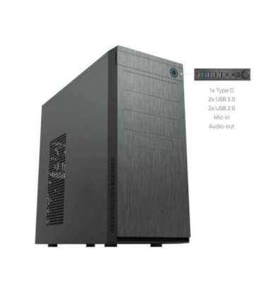 Case|CHIEFTEC|HC-10B-OP|MidiTower|Not included|ATX|MicroATX|MiniITX|Colour Black|HC-10B-OP
