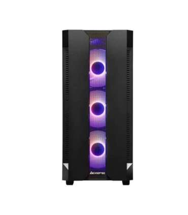 Case|CHIEFTEC|HUNTER|MidiTower|Not included|ATX|MiniITX|Colour Black|GS-01B-OP