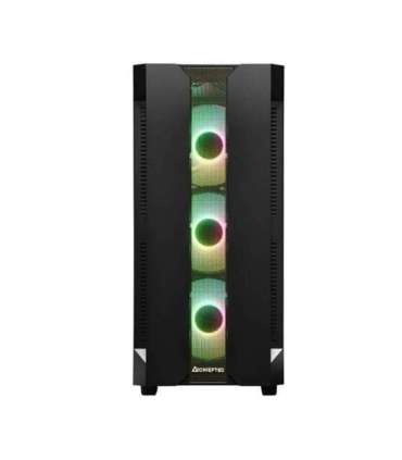 Case|CHIEFTEC|HUNTER|MidiTower|Not included|ATX|MiniITX|Colour Black|GS-01B-OP