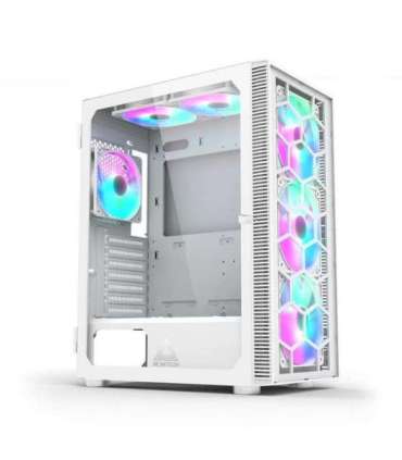 Case|MONTECH|X3 Glass|MidiTower|Case product features Transparent panel|Not included|ATX|MicroATX|MiniITX|Colour White|X3GLAS