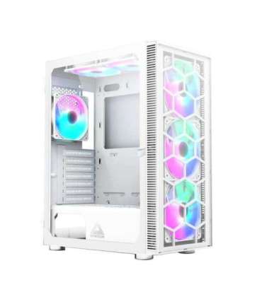 Case|MONTECH|X3 Glass|MidiTower|Case product features Transparent panel|Not included|ATX|MicroATX|MiniITX|Colour White|X3GLAS