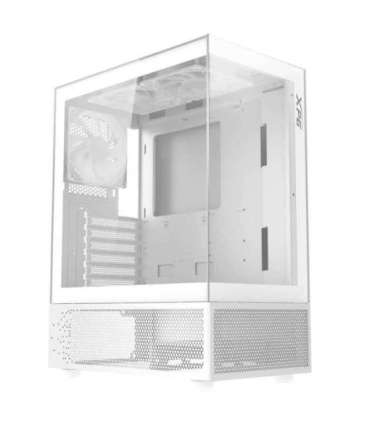 Case|ADATA|INVADER X MINI|MidiTower|Case product features Transparent panel|ATX|MicroATX|MiniITX|Colour White|INVADERXMINIMT-