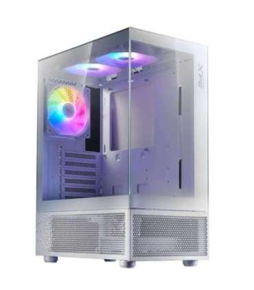 Case|ADATA|INVADER X MINI|MidiTower|Case product features Transparent panel|ATX|MicroATX|MiniITX|Colour White|INVADERXMINIMT-