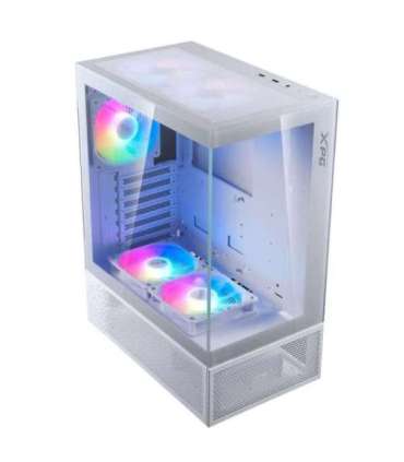 Case|ADATA|INVADER X MINI|MidiTower|Case product features Transparent panel|ATX|MicroATX|MiniITX|Colour White|INVADERXMINIMT-