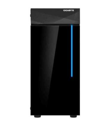Case|GIGABYTE|C200 GLASS|MidiTower|Not included|ATX|MicroATX|MiniITX|Colour Black|GB-C200G