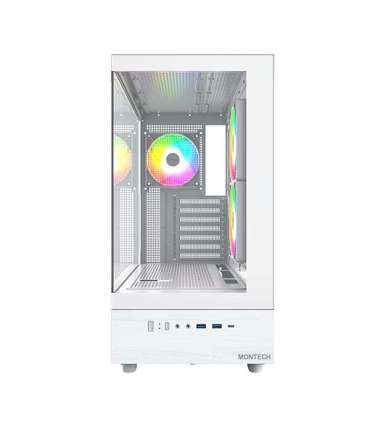 Case|MONTECH|XR|MidiTower|Not included|ATX|MicroATX|MiniITX|Colour White|XR(W)