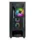 Case|MONTECH|X5|MidiTower|Case product features Transparent panel|Not included|Colour Black|X5(B)