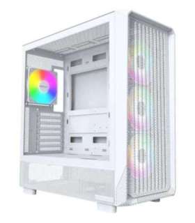 Case|MONTECH|X5|MidiTower|Case product features Transparent panel|Not included|Colour White|X5(W)