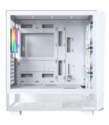 Case|MONTECH|X5|MidiTower|Case product features Transparent panel|Not included|Colour White|X5(W)