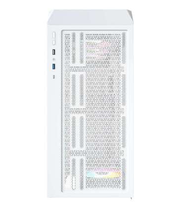 Case|MONTECH|X5|MidiTower|Case product features Transparent panel|Not included|Colour White|X5(W)