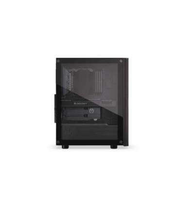 Case|ENDORFY|Ventum 200 Air|MicroTower|Case product features Transparent panel|Not included|ATX|MicroATX|MiniITX|Colour Black