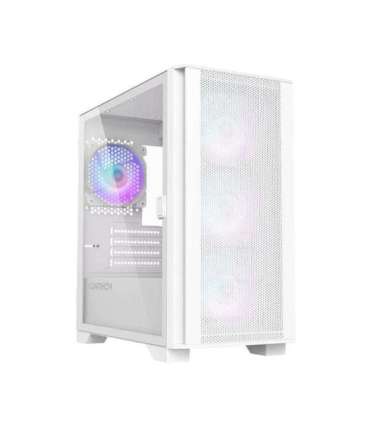Case|MONTECH|AIR 100 ARGB|MidiTower|Not included|MicroATX|MiniITX|Colour White|AIR100ARGB(W)