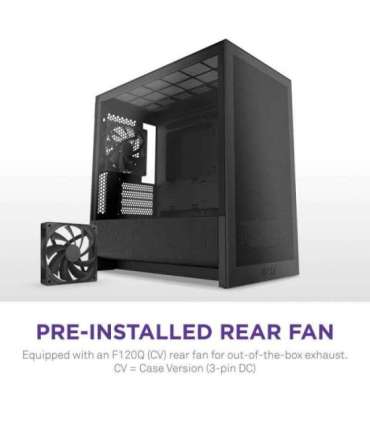Case|NZXT|micro ATX/Mini-ITX|Black|Midi Tower|PC|CC-H31FB-01