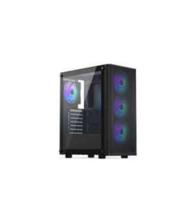 Case|ENDORFY|Ventum 200 ARGB|MidiTower|Case product features Transparent panel|Not included|ATX|MicroATX|MiniITX|Colour Black