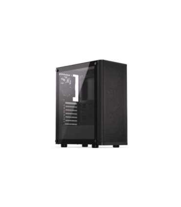 Case|ENDORFY|Ventum 200 ARGB|MidiTower|Case product features Transparent panel|Not included|ATX|MicroATX|MiniITX|Colour Black
