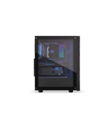 Case|ENDORFY|Ventum 200 ARGB|MidiTower|Case product features Transparent panel|Not included|ATX|MicroATX|MiniITX|Colour Black