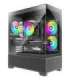 Case|XILENCE|XG172|MidiTower|Case product features Fan control panel/Transparent panel|Not included|Colour Black|XG172