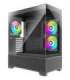 Case|XILENCE|XG172|MidiTower|Case product features Fan control panel/Transparent panel|Not included|Colour Black|XG172