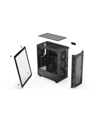 Case|ENDORFY|Signum 300 Air|MidiTower|Case product features Transparent panel|Not included|ATX|MicroATX|MiniITX|Colour Black|