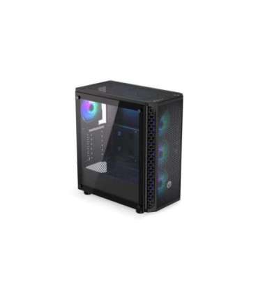 Case|ENDORFY|Signum 300 ARGB|MidiTower|Case product features Transparent panel|Not included|ATX|MicroATX|MiniITX|Colour Black