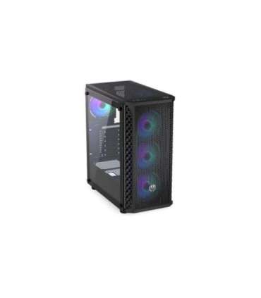 Case|ENDORFY|Signum 300 ARGB|MidiTower|Case product features Transparent panel|Not included|ATX|MicroATX|MiniITX|Colour Black
