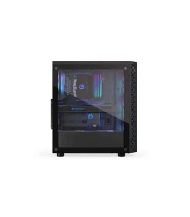 Case|ENDORFY|Signum 300 ARGB|MidiTower|Case product features Transparent panel|Not included|ATX|MicroATX|MiniITX|Colour Black