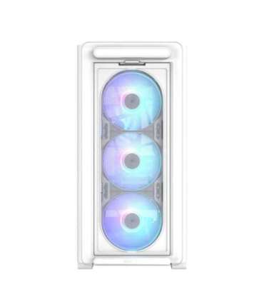 Case|ASUS|A23 PLUS|MidiTower|Case product features Transparent panel|MicroATX|MiniITX|Colour White|A23PLUSTG/ARGBWHITE