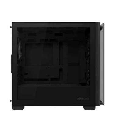 Case|ASUS|A23 PLUS|MidiTower|Case product features Transparent panel|MicroATX|MiniITX|Colour Black|A23PLUSTG/ARGBBLACK