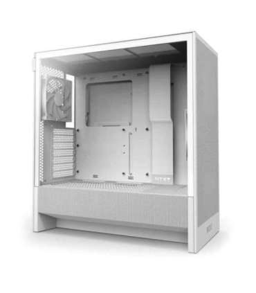 Case|NZXT|H5 Flow|MidiTower|Case product features Transparent panel|Not included|ATX|EATX|MicroATX|MiniITX|Colour White|CC-H5