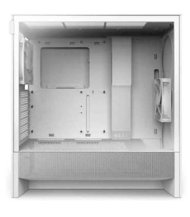 Case|NZXT|H5 Flow|MidiTower|Case product features Transparent panel|Not included|ATX|EATX|MicroATX|MiniITX|Colour White|CC-H5