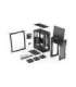 Case|ENDORFY|Regnum 400 Air|MidiTower|Case product features Transparent panel|Not included|ATX|MicroATX|MiniITX|Colour Black|