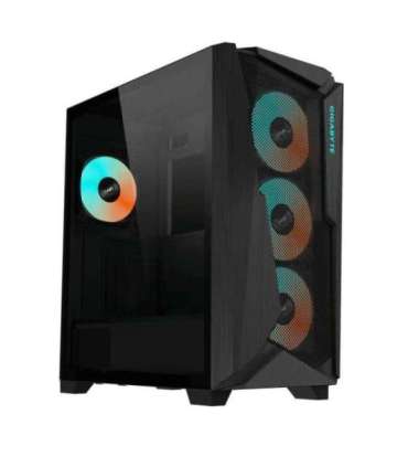 Case|GIGABYTE|C301G V2 BLACK|MidiTower|Case product features Transparent panel|Not included|ATX|EATX|MicroATX|MiniITX|Colour 