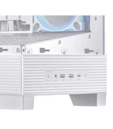 Case|ASUS|ASUS A31 PLUS Case|MidiTower|Case product features Transparent panel|ATX|BTX|MicroATX|MiniITX|Colour White|A31PLUST