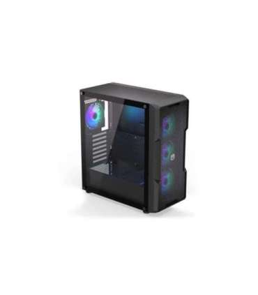 Case|ENDORFY|Regnum 400 ARGB|MidiTower|Case product features Transparent panel|Not included|ATX|MicroATX|MiniITX|Colour Black