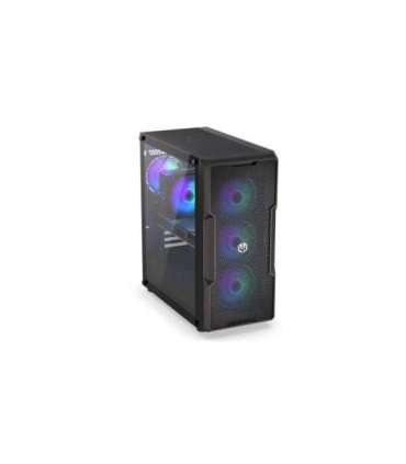 Case|ENDORFY|Regnum 400 ARGB|MidiTower|Case product features Transparent panel|Not included|ATX|MicroATX|MiniITX|Colour Black