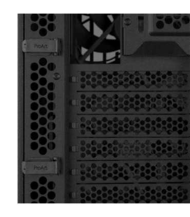 Case|ASUS|ProArt PA401 Wood Edition - Tempered Glass Panel|MidiTower|Case product features Transparent panel|Not included|ATX