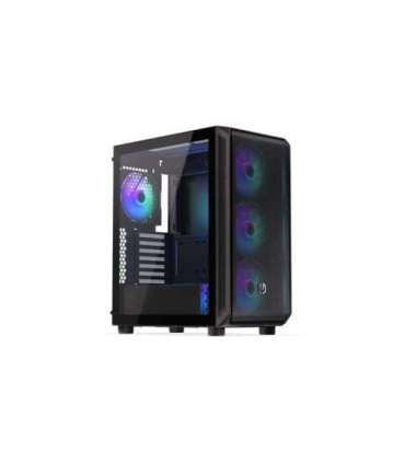 Case|ENDORFY|Arx 500 ARGB|MidiTower|Case product features Transparent panel|Not included|ATX|MicroATX|MiniITX|Colour Black|EY