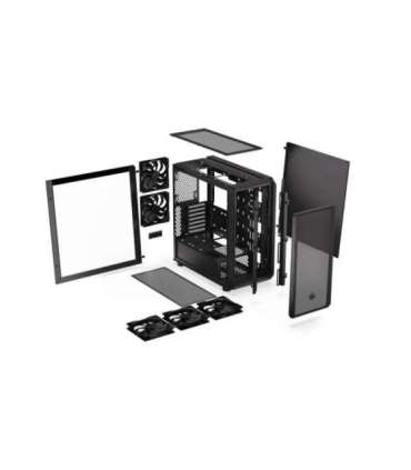 Case|ENDORFY|Arx 700 Air|MidiTower|Case product features Transparent panel|ATX|MicroATX|MiniITX|Colour Black|EY2A012